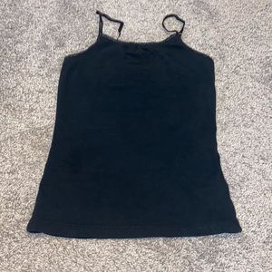 CHEROKEE black tank top with built in bra